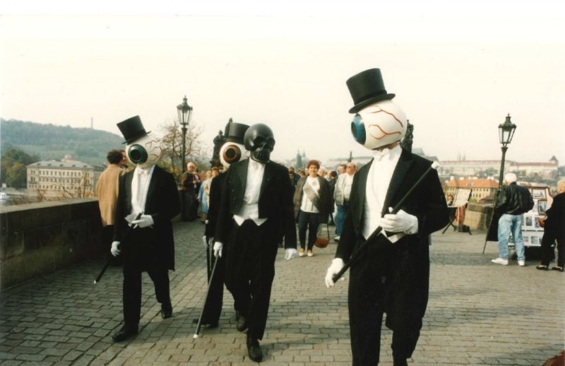 The Residents v Praze v roce 1995