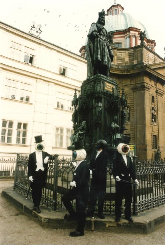 The Residents v Praze v roce 1995